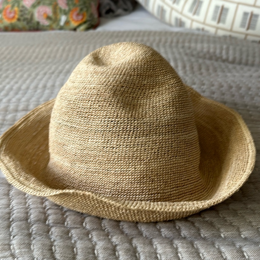 Janessa Leone Raffia Bucket Hat